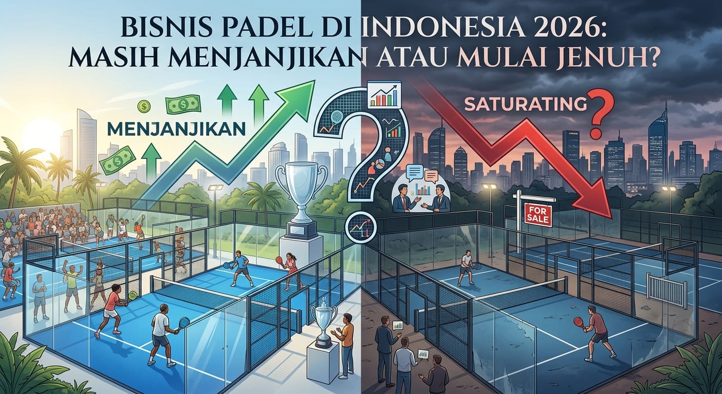 Bisnis Padel di Indonesia 2026: Masih Menjanjikan atau Mulai Jenuh?